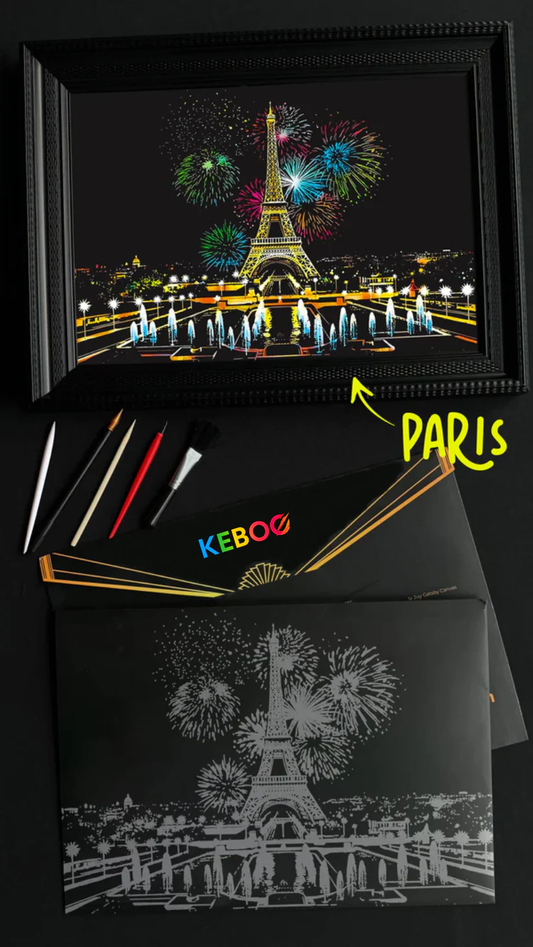 Scratch Art Ciudades