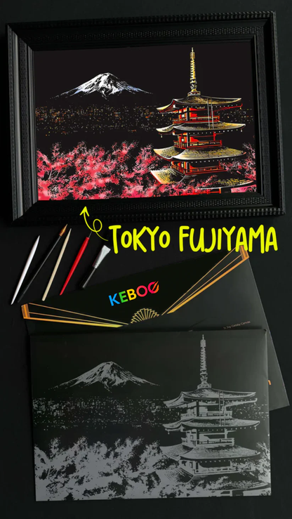 Scratch Art Ciudades