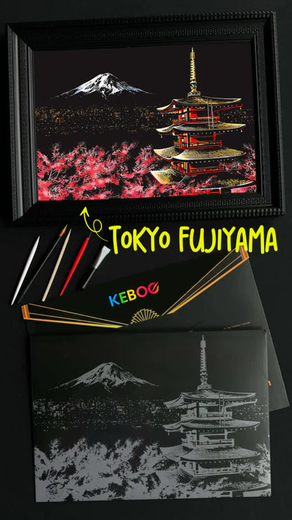 Scratch Art Ciudades