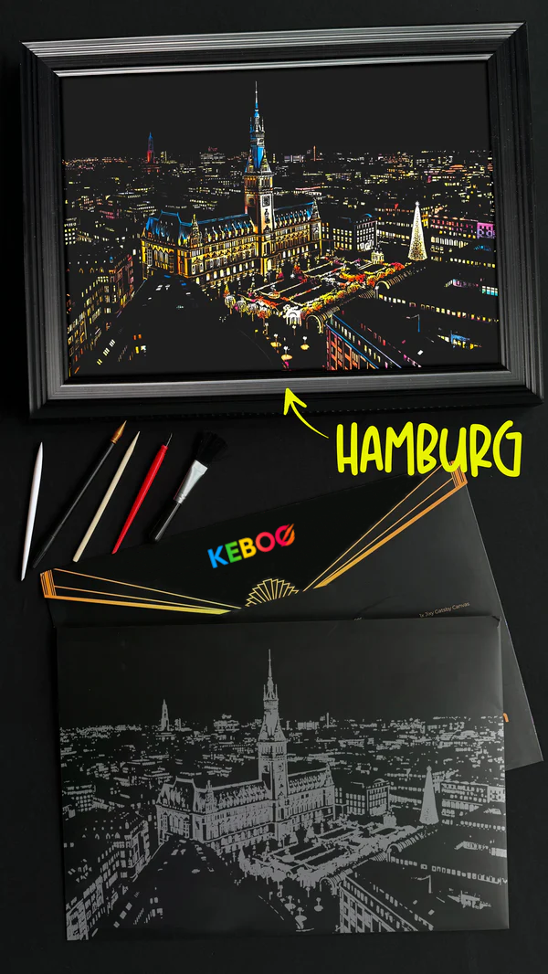 Scratch Art Ciudades