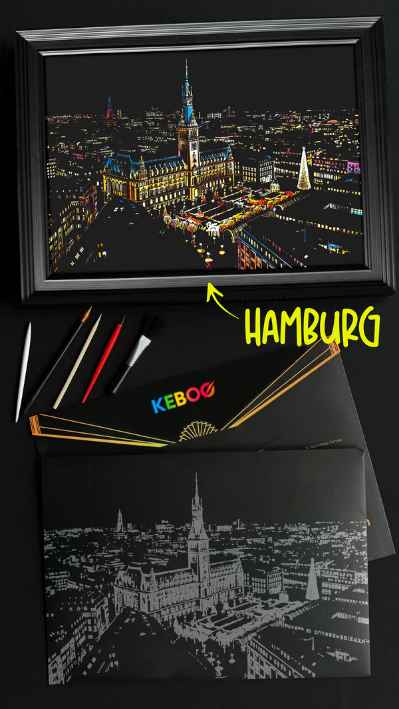 Scratch Art Ciudades